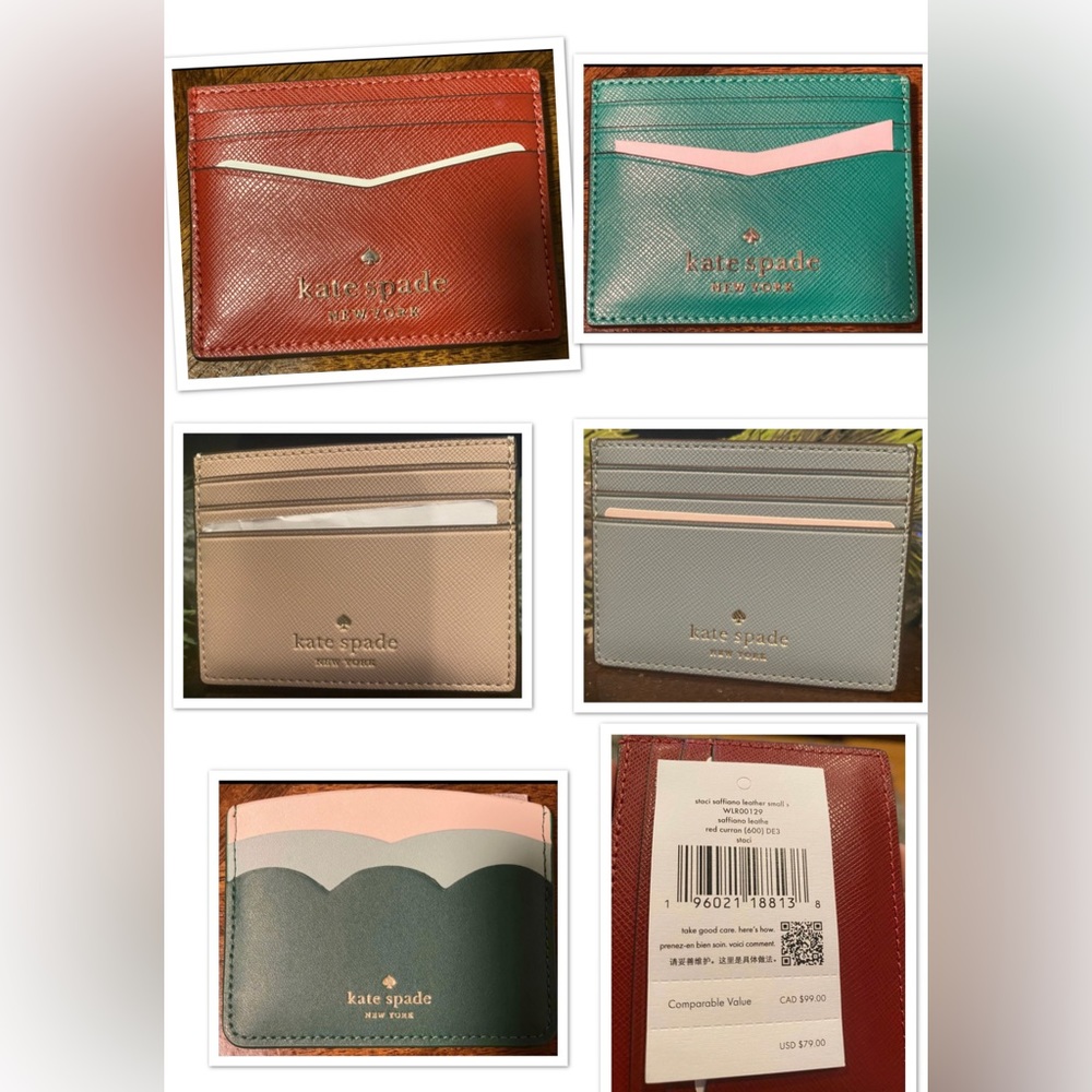 Kate Spade Leather Small Wallets